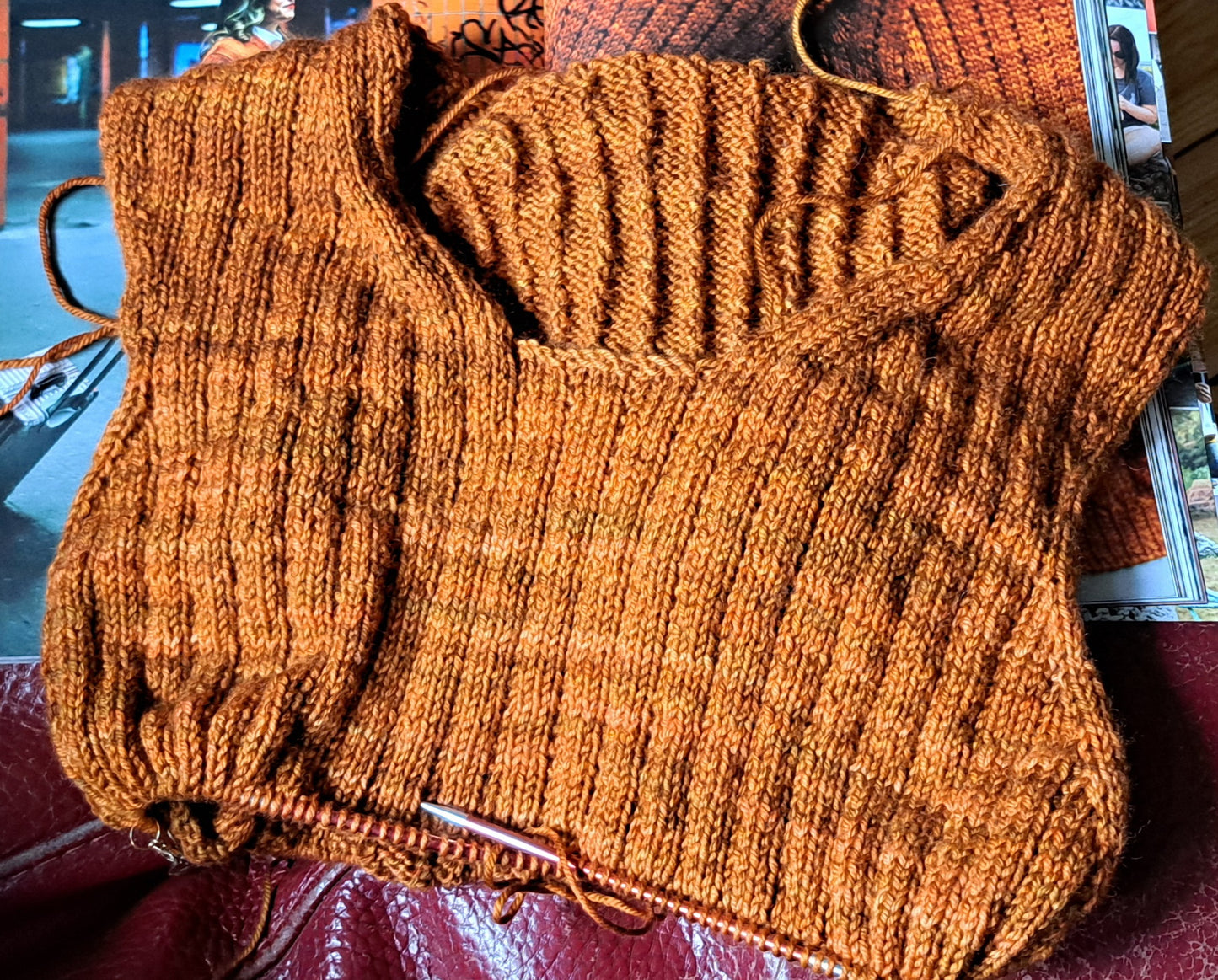 SamtSofaBlau "Simon Sweater" von Clarissa Schellong (Größe 1-3)